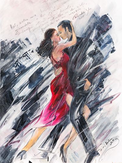 42. Tantsime , Sirje Okas-Ainso E-kunstisalongis