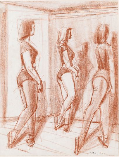 44. Baleriinid , Erich Pehap E-kunstisalongis