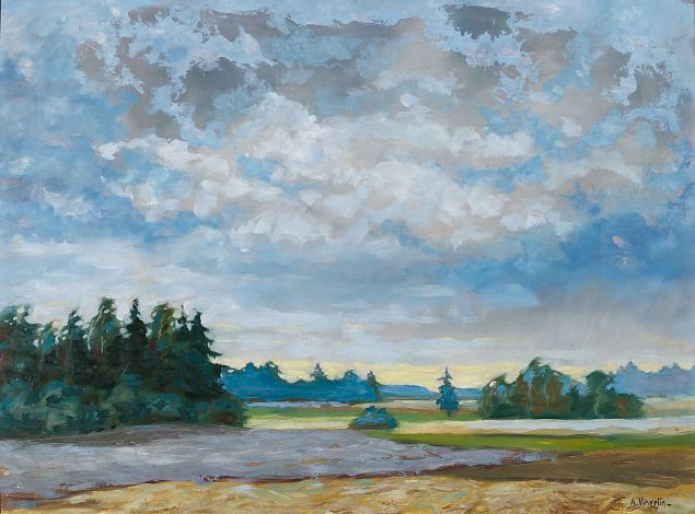 68. Pilvine ilm , Arnold Peeter Vihvelin E-kunstisalongis