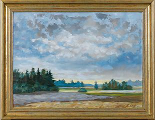 68. Pilvine ilm , Arnold Peeter Vihvelin E-kunstisalongis