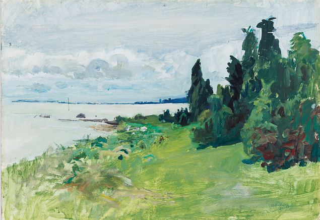 69. Maastik , Ants Viidalepp E-kunstisalongis