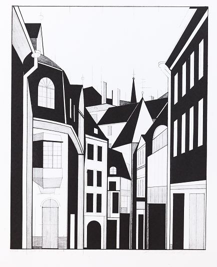 Vana Tallinn VIII , Leonhard Lapin E-kunstisalongis