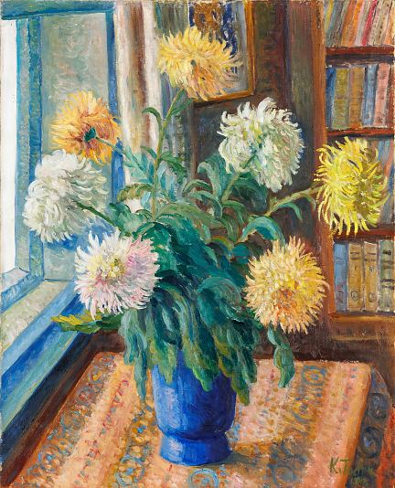 Kr�santeemid , Kristjan Teder E-kunstisalongis