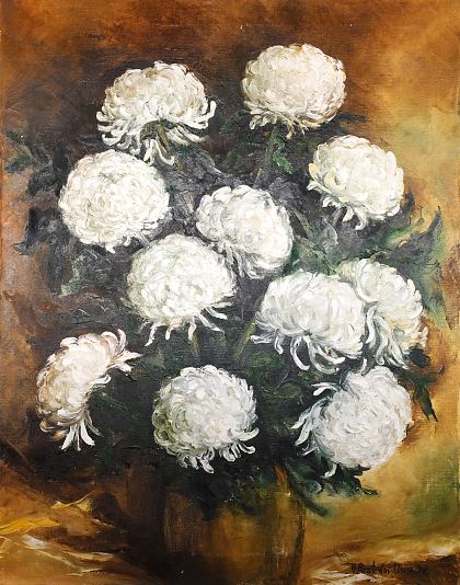 Kr�santeemid, Arville Pustr�m-Uus E-kunstisalongis