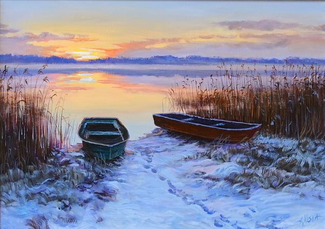 Esimene lumi, Aleksander Yaska E-kunstisalongis