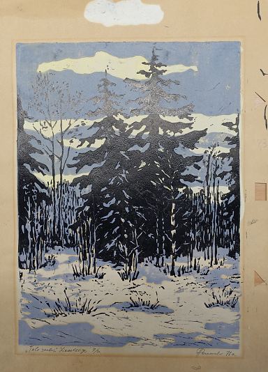 Talv saabus, Nikolai Romanov-Metsanurk E-kunstisalongis