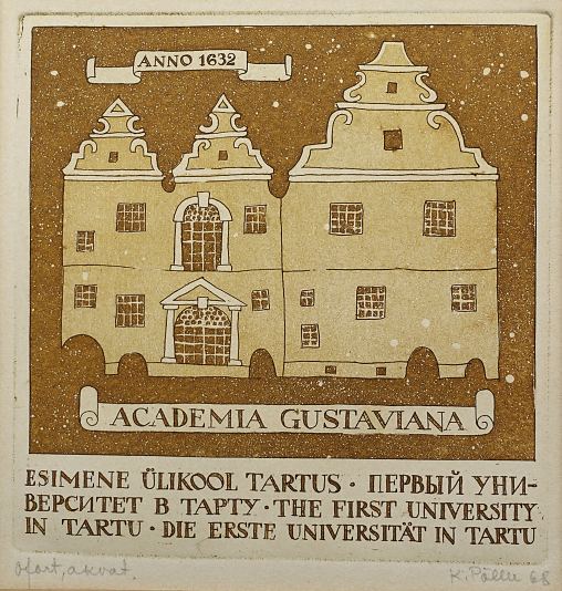 Academia Gustaviana, Kaljo P�llu E-kunstisalongis