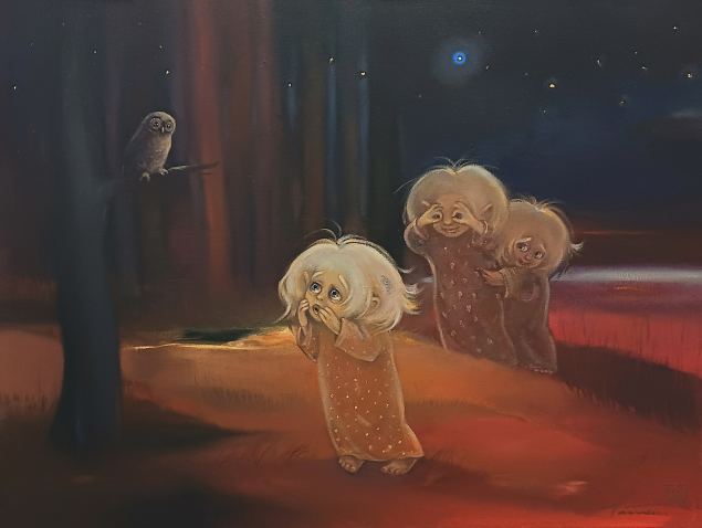 �� t�is p�nevust, Pille Tammela E-kunstisalongis