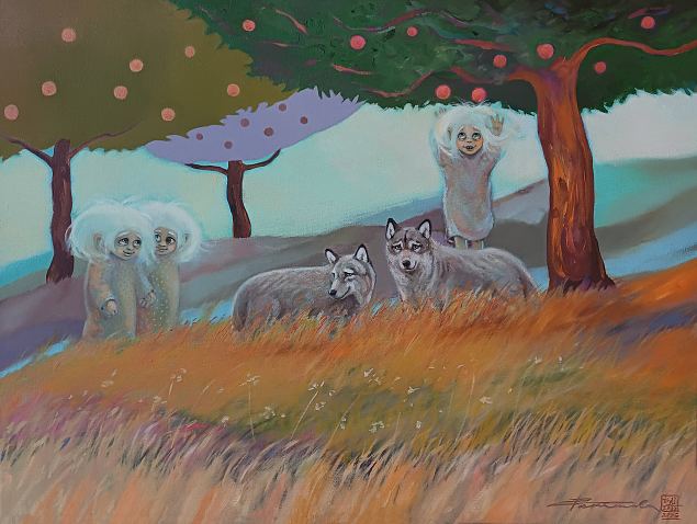 �kskord �unaaias, Pille Tammela E-kunstisalongis