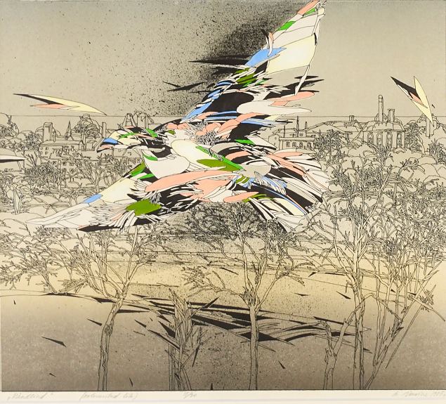 R�ndlind, Marje �ksine E-kunstisalongis