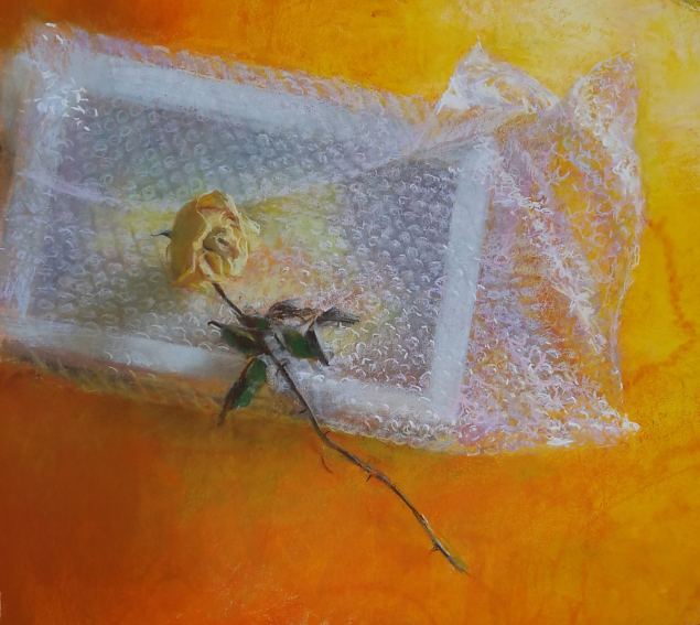Kollane roos ja ''Kollane roos'', Silja Salmistu E-kunstisalongis
