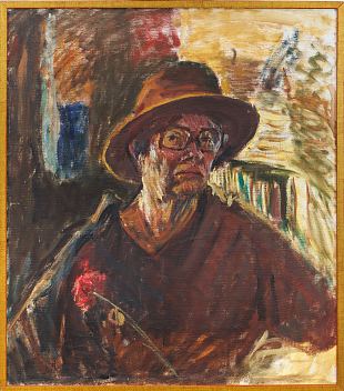 16. Autoportree, Linda Kits-M�gi E-kunstisalongis