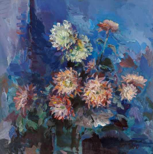 26. S�gislilled, Lola Liivat-Makarova E-kunstisalongis