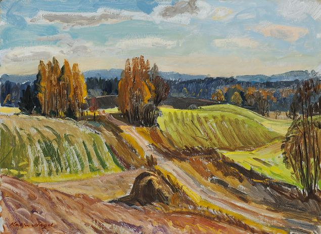 34. Kuldne s�gis, Kalju Nagel E-kunstisalongis