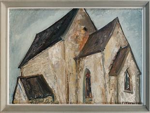 37. Muhu kirik, Valdur Ohakas E-kunstisalongis