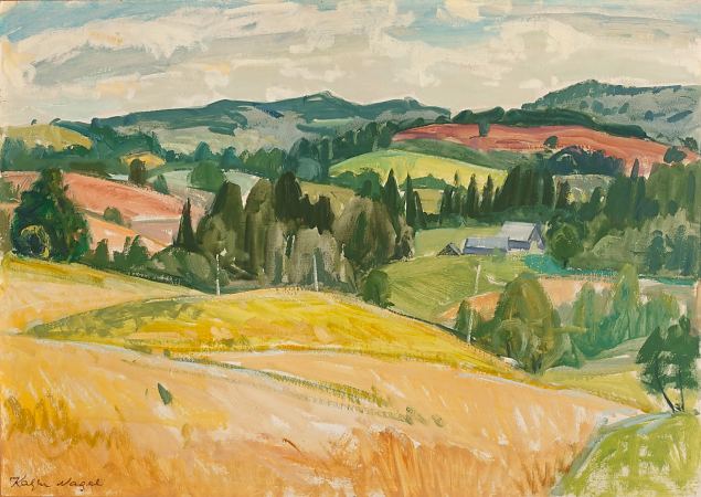 L�una-Eesti motiiv, Kalju Nagel E-kunstisalongis
