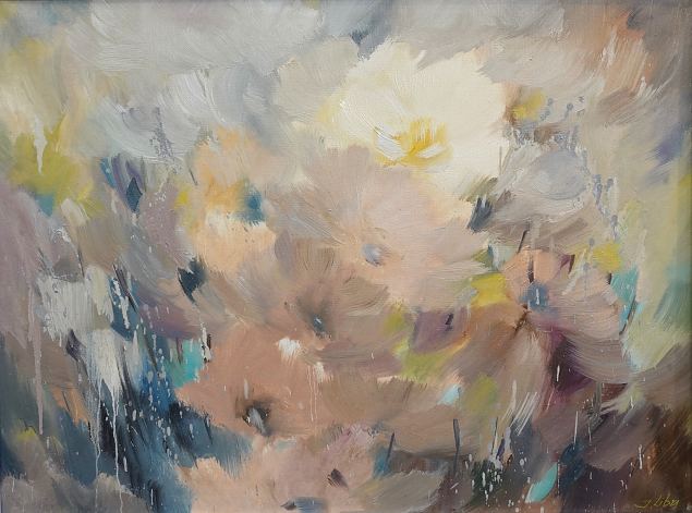 Pastelsed lilled, Jelena Liba E-kunstisalongis