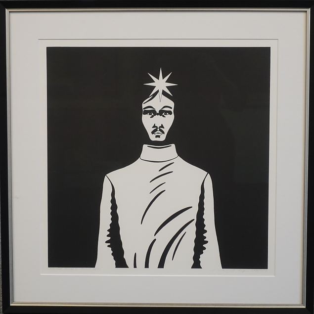�hinemine t�hega I, Leonhard Lapin E-kunstisalongis