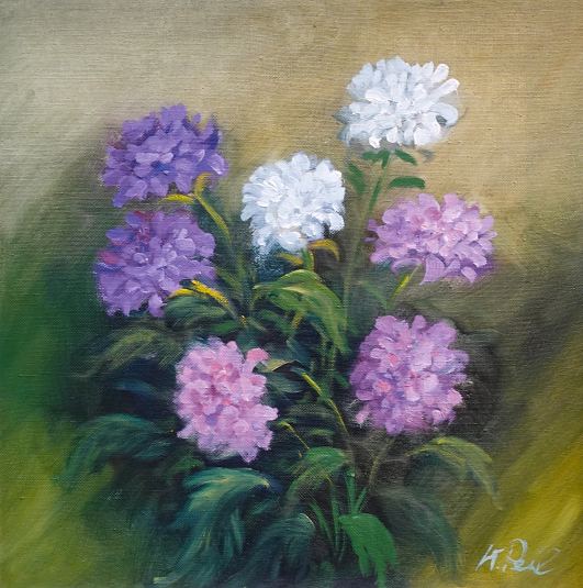 Kr�santeemid, Voldemar Peil E-kunstisalongis