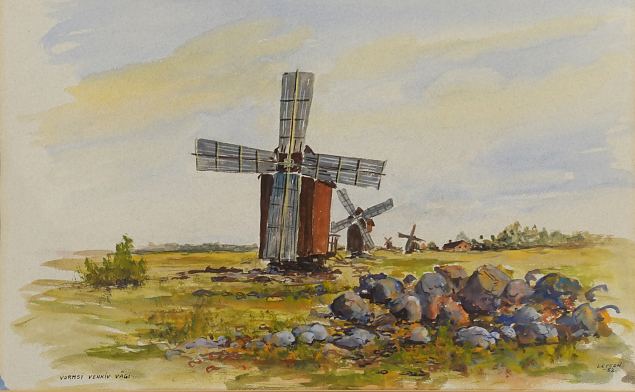 Vormsi vehkiv v�gi, Ants Lepson E-kunstisalongis