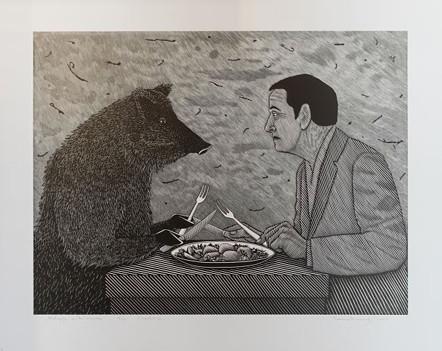 Metssiga on ka inimene, Toomas Kuusing E-kunstisalongis