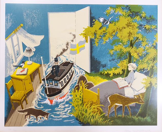 Unen�omaailm, Ilon Wikland E-kunstisalongis