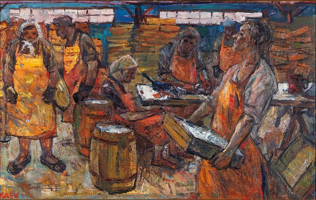 11. Turg, Aime Kaev E-kunstisalongis