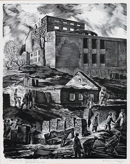 12. Vanemuise varemed, Richard Kaljo E-kunstisalongis