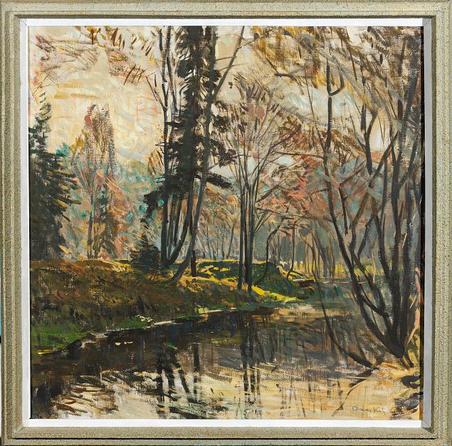 17. Valgemetsa motiiv, Elmar Kits E-kunstisalongis