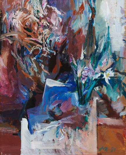 25. Lilled vaasis, Lola Liivat-Makarova E-kunstisalongis