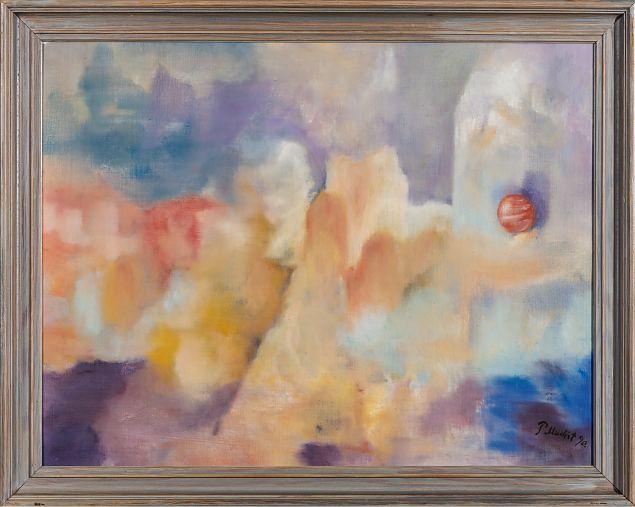 30. Abstraktne, Peeter Mudist E-kunstisalongis