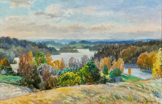 32. Pangodi s�gisel, Kalju Nagel E-kunstisalongis
