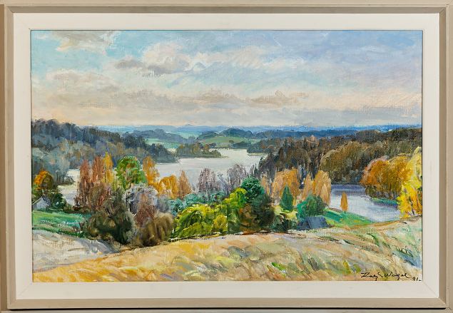 32. Pangodi s�gisel, Kalju Nagel E-kunstisalongis