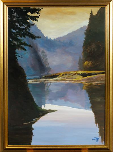 34. Maastik, Valdur Ohakas E-kunstisalongis