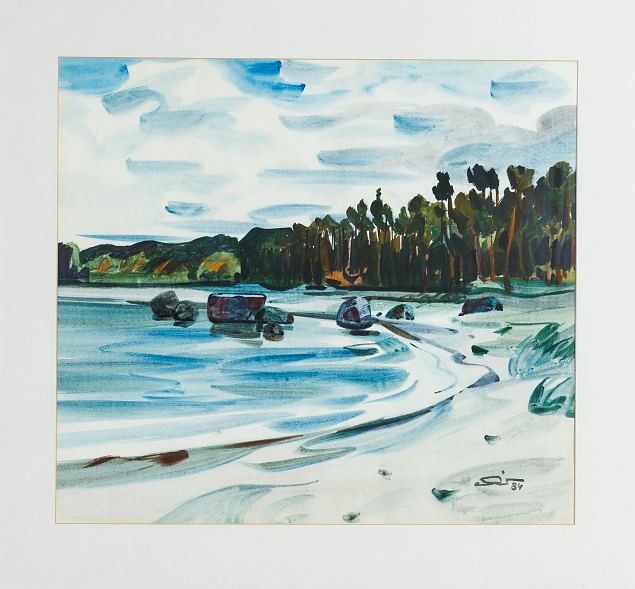 42. Mererand, Aleksander Pilar E-kunstisalongis