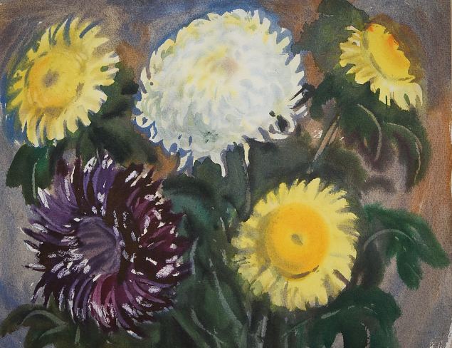 8. Lilled, Margareta Fuks E-kunstisalongis