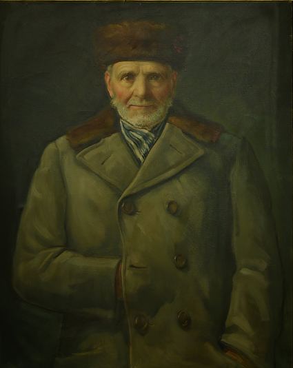 14. Mees talveriietuses, August Jansen E-kunstisalongis