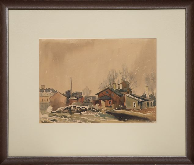 22. Supilinn, Eduard Maaser E-kunstisalongis