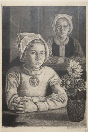 56. Monika, Eduard Wiiralt E-kunstisalongis
