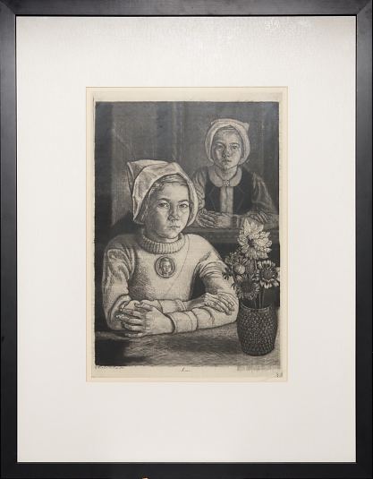 56. Monika, Eduard Wiiralt E-kunstisalongis