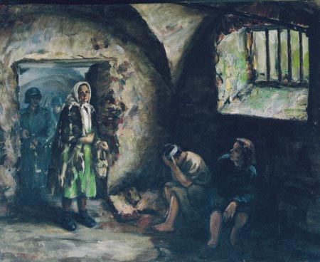 Vanglas. Saksa fašistlik vangla I., Ida Anton-Agu E-kunstisalongis