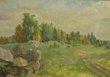 Maastik, Väino Paris E-kunstisalongis