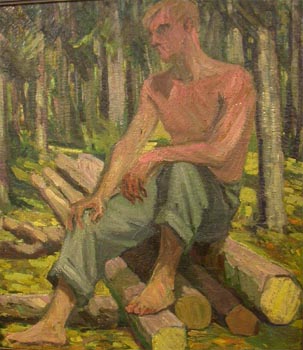 Metsatööline, Sigrid Uiga E-kunstisalongis