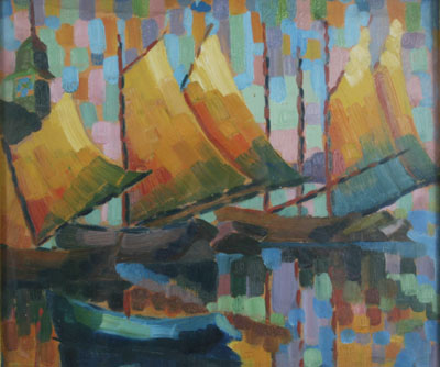 Purjekad, Edgar Tomberg E-kunstisalongis