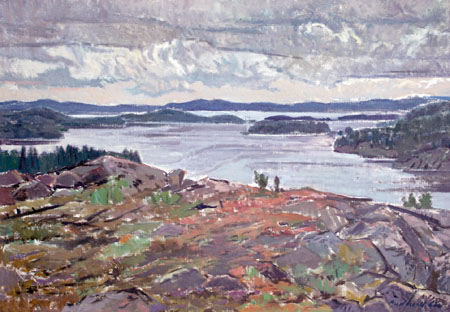 Laadoga j�rv, Harri Pudersell E-kunstisalongis