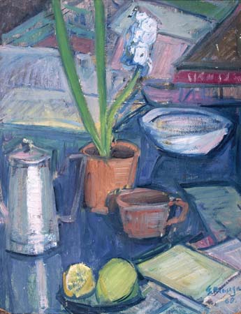 Nat��rmort h�atsindiga, Leili Muuga E-kunstisalongis