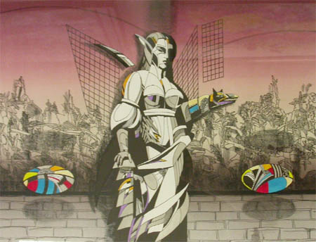 Vaikija, Marje �ksine E-kunstisalongis