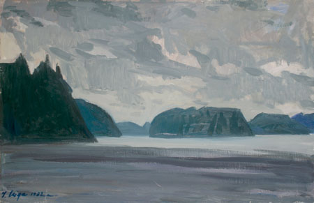 P�haj�rve motiiv, Johannes Uiga E-kunstisalongis