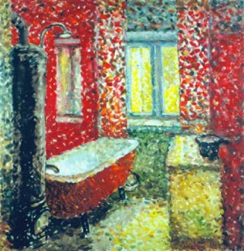 Punane vannituba, Ida Anton-Agu E-kunstisalongis