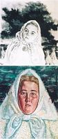 Nägemus (Kristus Emmause teel), Eduard Wiiralt E-kunstisalongis